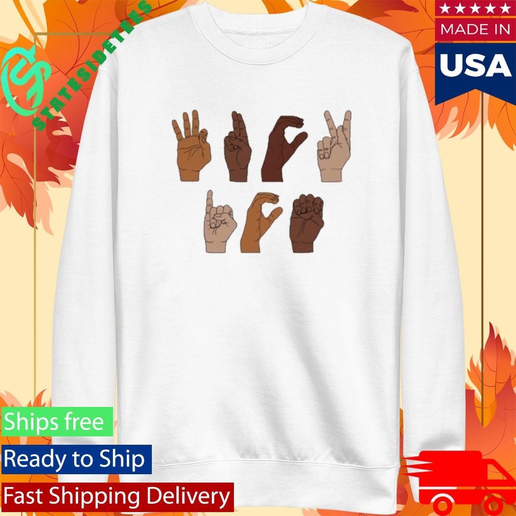 Fuck Ice Hand Sign Language Shirt Chinga La Migra Shirt