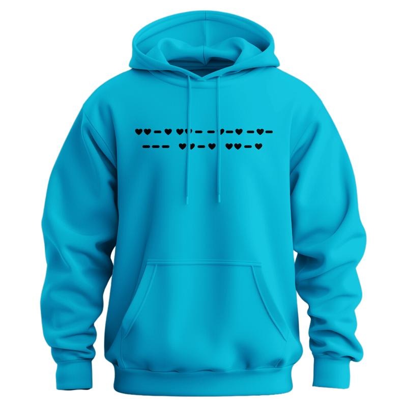 Fuck Off Morse Code Hoodie T-Shirts, Sweatshirt | DripVista.com