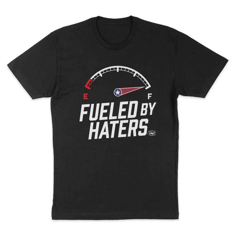 Fueled By Haters Tee, Funny Shirt, Dark Humor Tee, Hoodie Sweatshirt | DripVista.com