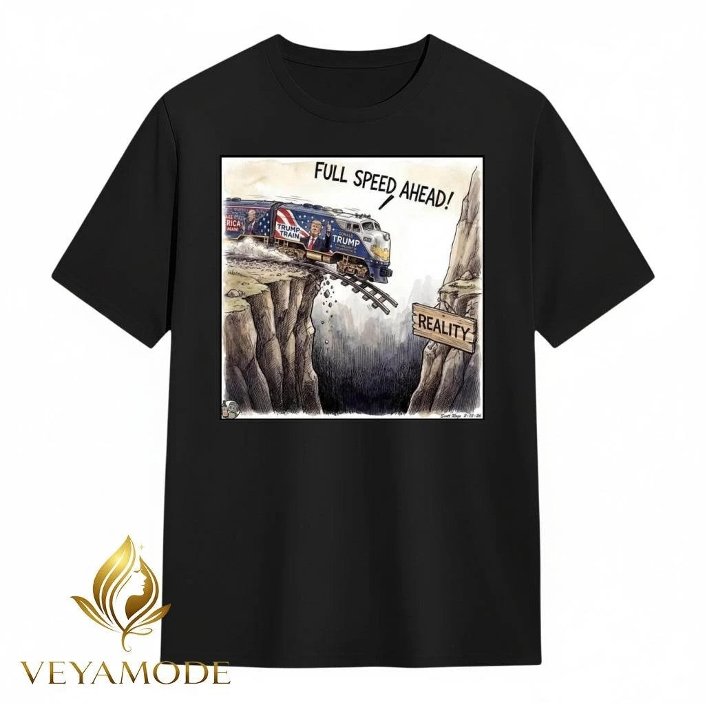 Full speed ahead Donald Trump train tee