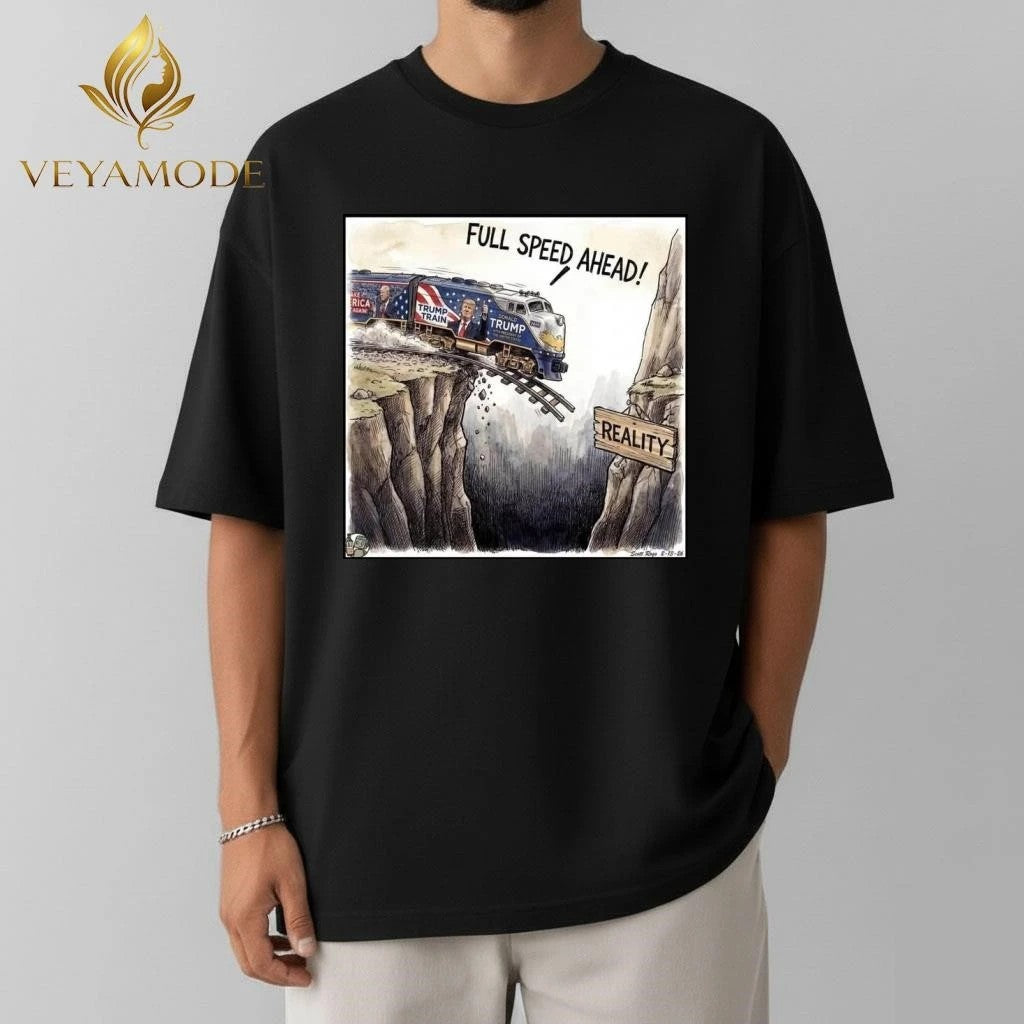 Full speed ahead Donald Trump train tee