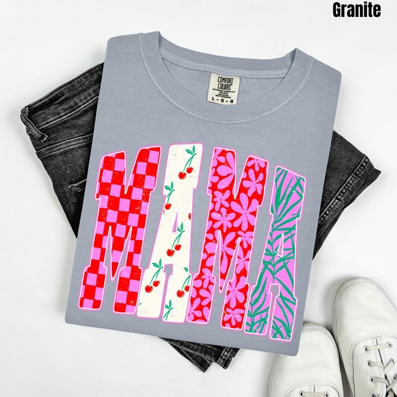 Fun Mama Pattern Comfort Colors T-Shirt 'NLB Hoodie, Sweatshirt | DripVista.com