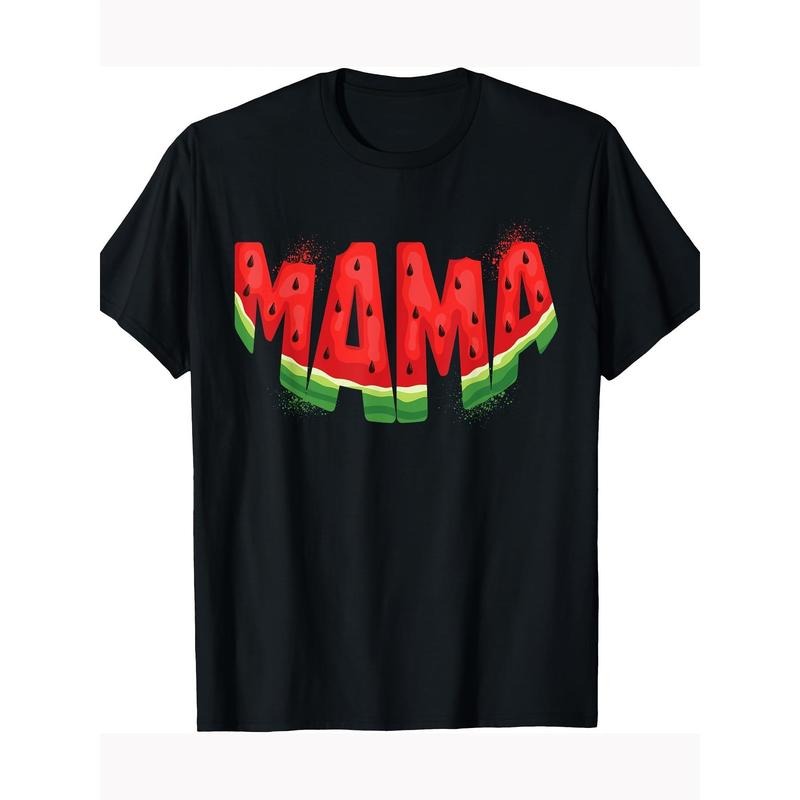 Fun Mom Watermelon Summer Fruit Family Matching Birthday T-shirt 100% cotton T-shirt Made in USA Hoodie, Sweatshirt