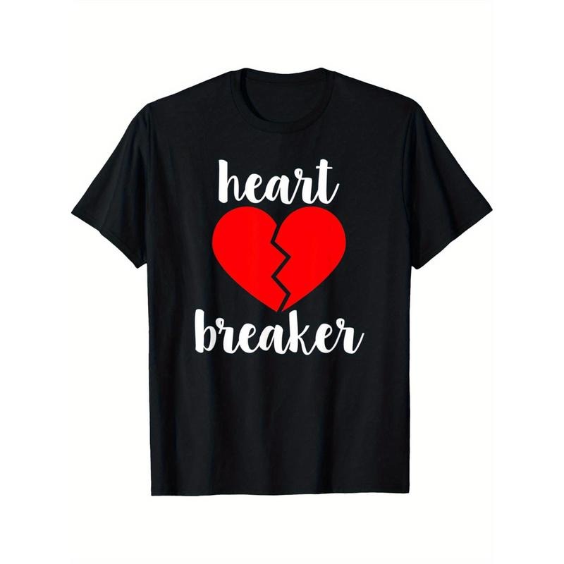 Funny 'Heart Breaker' Men's T-Shirt