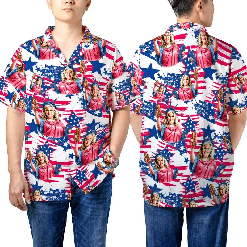Funny 4th Of July 3D Beach Hawaiian 2025 Summer Shirt, You Look  Like The 4th Of July shirt, Hawaiian Shirtstyle{n002}2