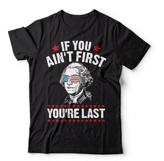 Funny 4th Of July Shirts, George Washington 4th Of July Shirt, Men Women Patriotic American Usa Tshirt, President Tee, Usa Flag, Unisex T-Shirt, Gifts For Friend, Short Sleeve Tee Shirt, Gifts For Birthday Fathers Day