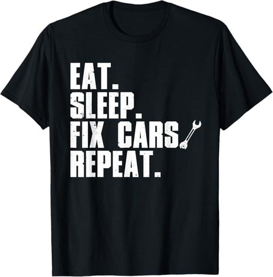 Funny Auto Mechanic Shirt, Funny Mechanic For Men Dad Auto Garage Automobile Car Lover T-Shirt - Menswear Casual Cotton