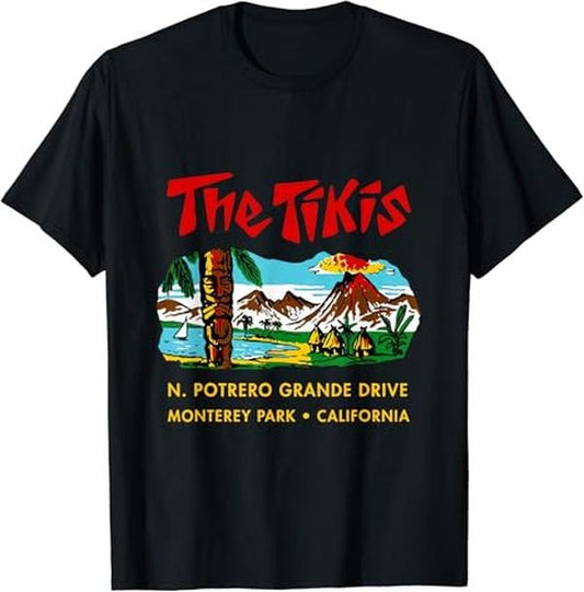 Funny Bar Shirts, Vintage Tiki Bar T-Shirt Menswear Top - Funny Shirts For Night Out Casual Classic