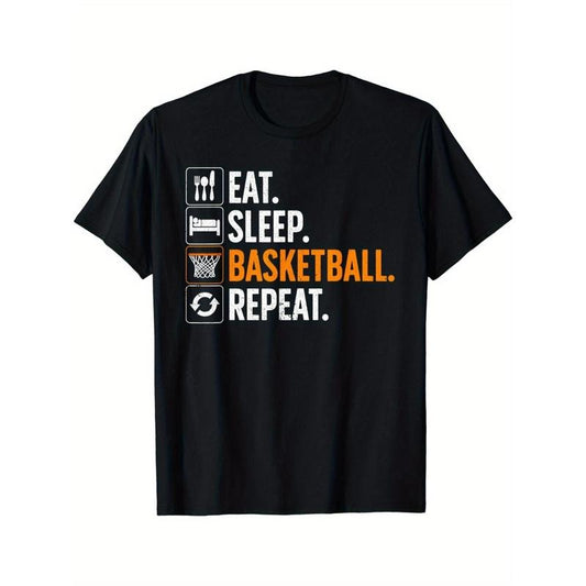 Funny Basketball For Men Women Team Sport Basketball Player T-Shirt made in usa