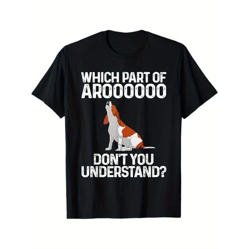 Funny Beagle Design For Men Women Hound Beagle Dog Lovers T-Shirt, 100% Cotton, Gift for Men Women Dad Mom Friends, S-XXXL, Black made in usa