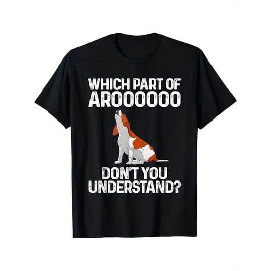 Funny Beagle Design For Men Women Hound Beagle Dog Lovers T-Shirt, 100% Cotton, Gift for Men Women Dad Mom Friends, S-XXXL, Black made in usa