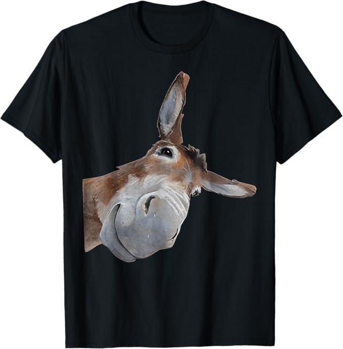 Funny Bruh Shirt, Peach-Bruh Funny Donkey Art Donkey Head T-Shirt - Menswear Top Hoodie, Sweatshirt | DripVista.com