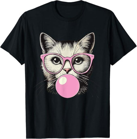 Funny Cat Shirts, Cute Cat Shirt for Women Funny Cat Lovers T-Shirt - Menswear Top