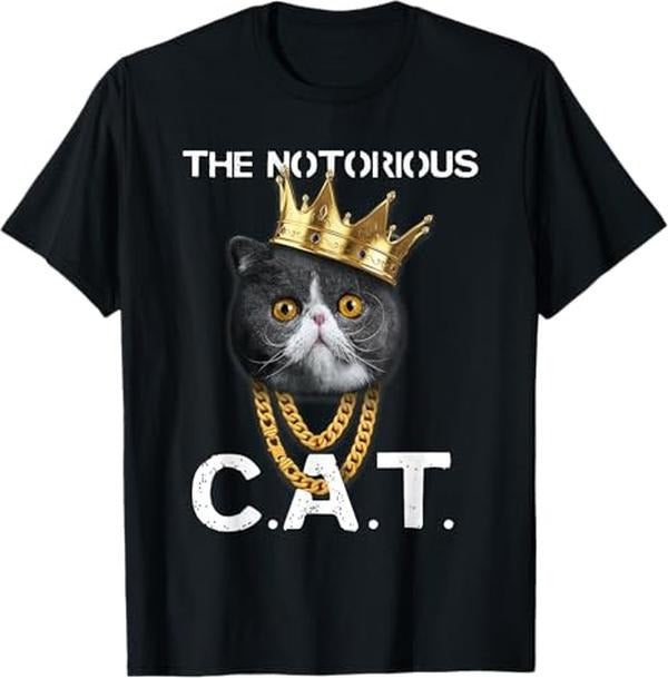 Funny Cat Shirts, Funny Exotic Shorthair Cat Lover Gift T-Shirt - Menswear Top Hoodie, Sweatshirt | DripVista.com