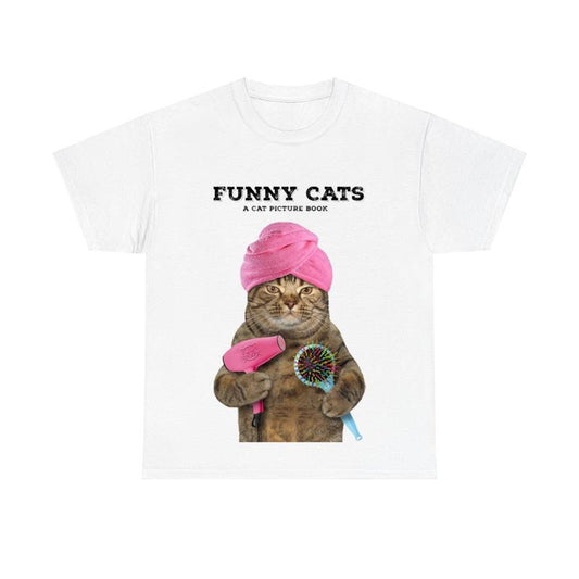 Funny Cat Tee, A Cat Picture Book Funny Cat Shirt