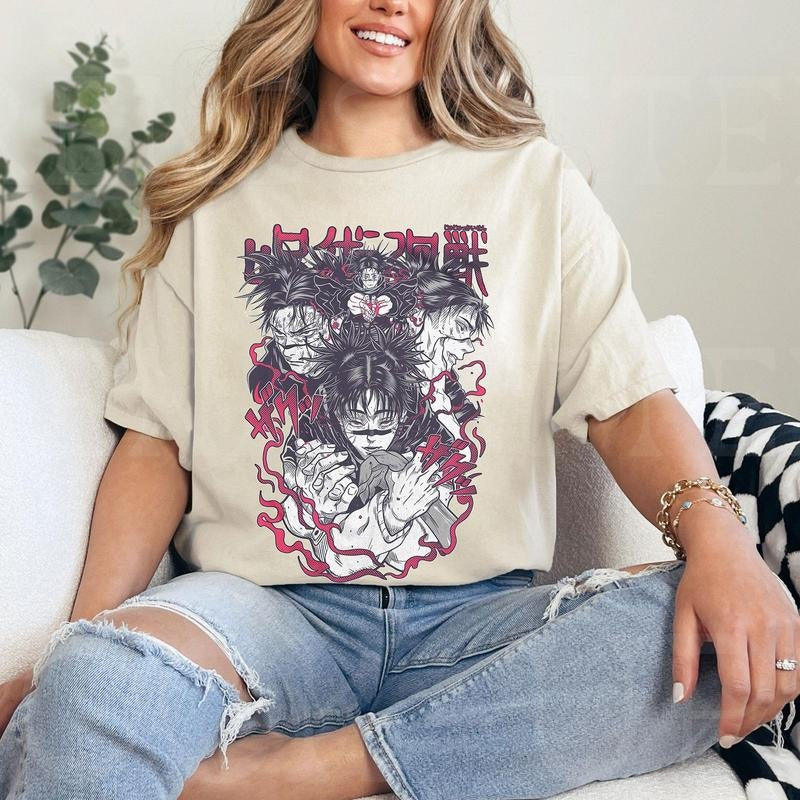 Funny Choso JJK Tshirt Crewneck Hoodie, Anime Otaku Sweatshirt | DripVista.com