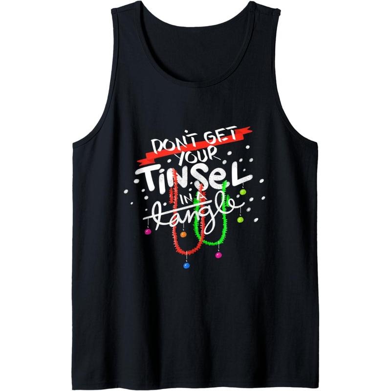 Funny Christmas Gifts for Women Tank Top Made in USA T-Shirts, Hoodie, Sweatshirt | DripVista.com