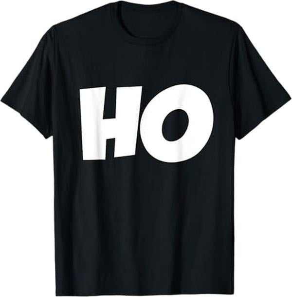 Funny Christmas Shirts, Ho Ho Ho Christmas Shirt Ho Shirt Matching T-Shirts Holidays - Menswear Top