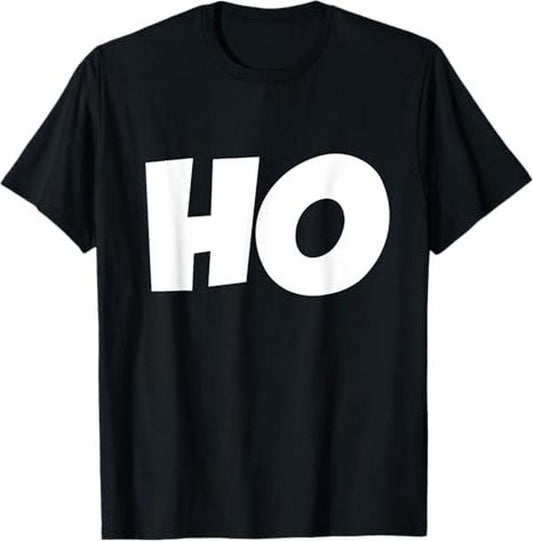 Funny Christmas Shirts, Ho Ho Ho Christmas Shirt Ho Shirt Matching T-Shirts Holidays - Menswear Top