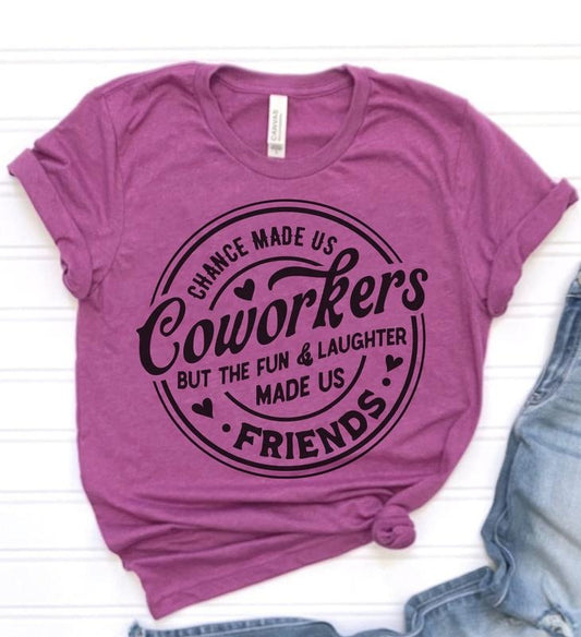 Funny Co-Workers T-Shirt Sarcastic Fun Tshirt Funny Sarcasm Tee Hilarious Joke Shirt Soft Print T-Shirt Funny Joke Tshirt Sublimation Print Tee Casual Top Womenswear Comfortable