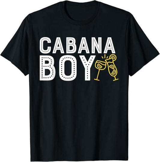 Funny Cocktail Shirts, Cabana Boy T-Shirt | Funny Shirts For Night Out Menswear Casual Classic