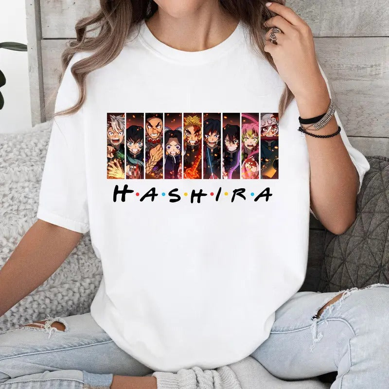 Funny DM Characters Pillars Shirt Crewneck Hoodie Comfort Cotton Sweatshirt | DripVista.com
