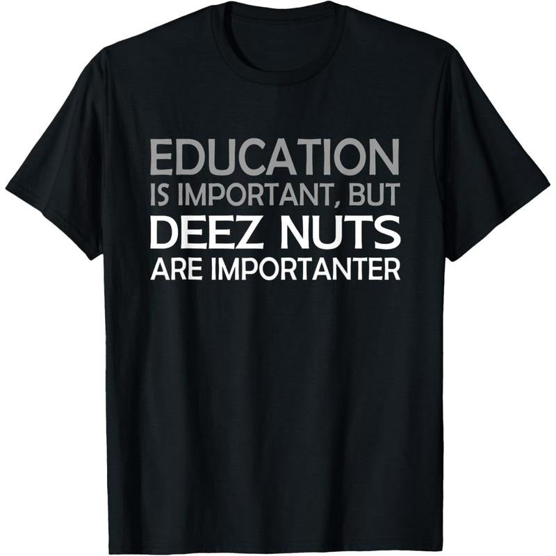 Funny Deez Nuts Shirt Nut Lover Men & Women Gift T-Shirt made in usa Hoodie, Sweatshirt | DripVista.com