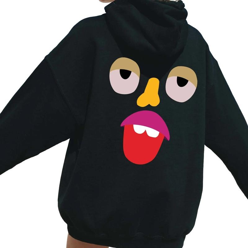 Funny Face hoodie, Silly Face Hoodie, T-Shirt, Sweatshirt, Gift For Friend | DripVista.com