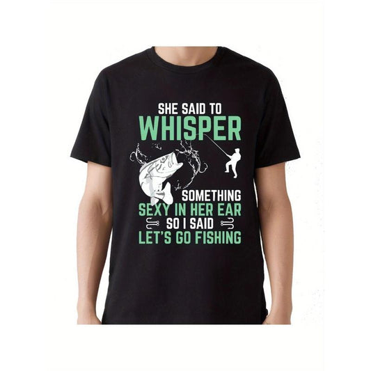 [Funny Fisherman Tee] Funny Fisherman Adult Humor Unisex T-Shirt - Fisherman Gift for Men Made in USA