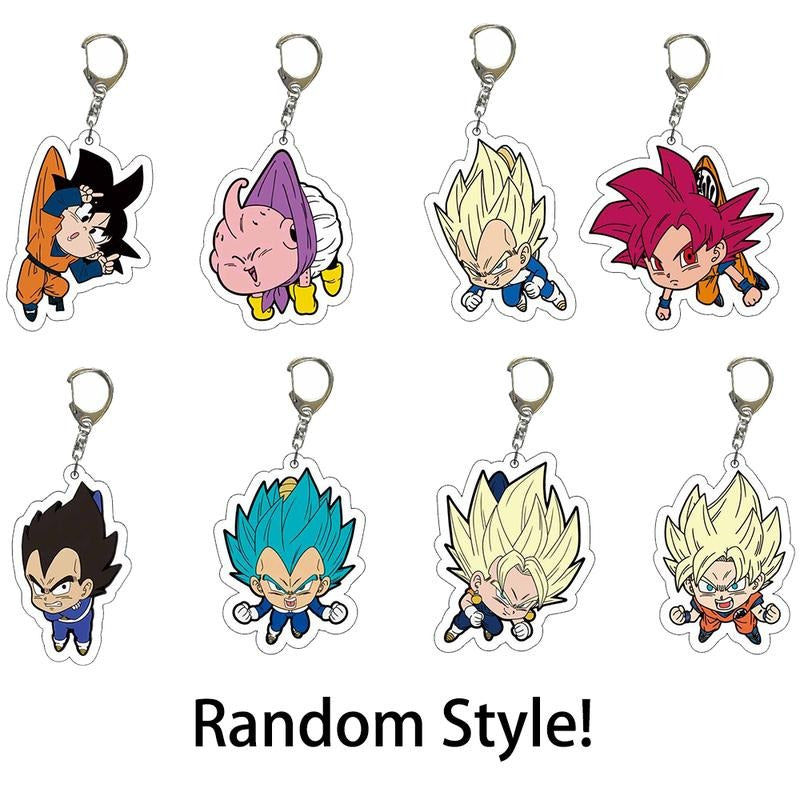 Funny Fridge Magnet Reusable Classic Spiky hair fighters Spiky hair fighters Cool Anime Keychain Suitable for FOG Work...