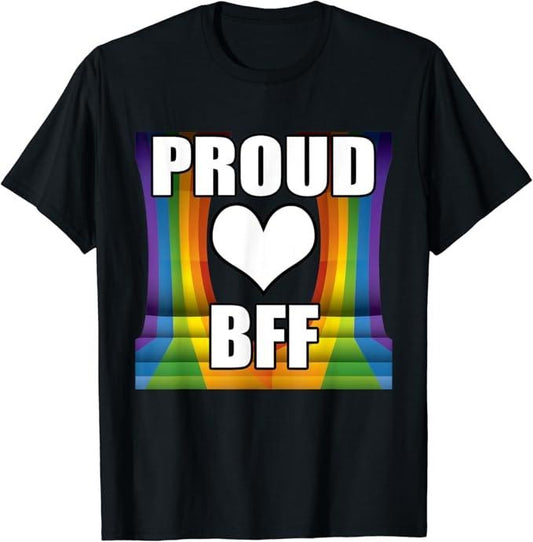 Funny Friend Shirts - LGBT Gay Pride Apparel Casual Classic Tee Cotton Fabric