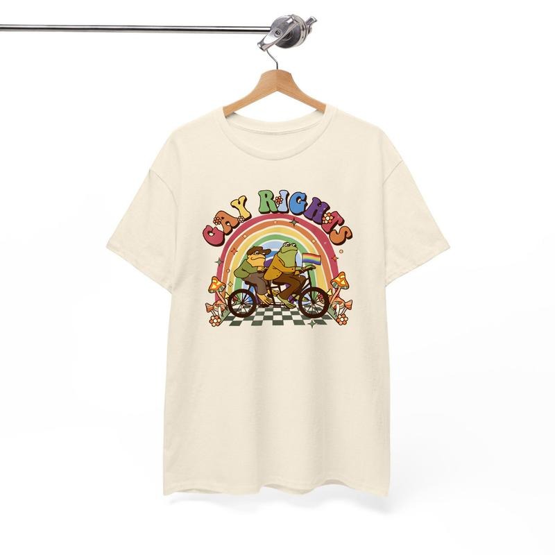Funny Frog Gay Rights LGBT Rainbow T-shirt, Frog LGBTQ Sweatshirt, Frog And Toad Pride T-Shirt, LGBTQ Tee