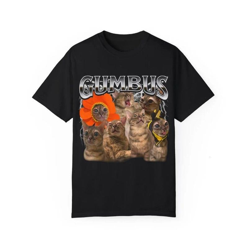 Funny GUMBUS Cat Unisex Graphic T-Shirt