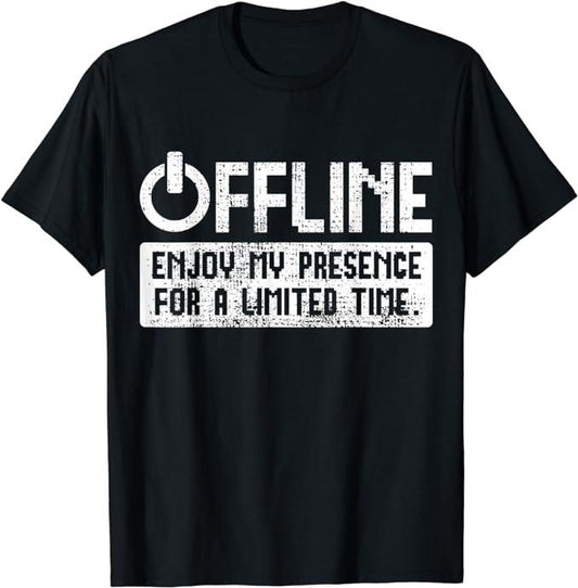 Funny Gamer Shirts, Special Gifts For Gamers, Gamer Gaming Video Games T-Shirt Menswear Top Casual Classic