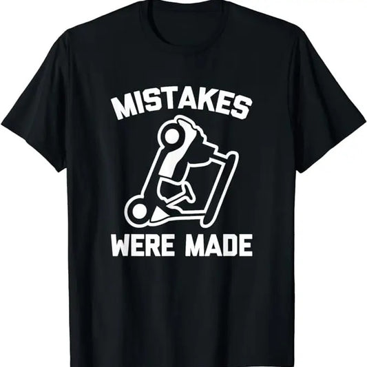 Funny Golf T-Shirt, Gift For Golfer, Mistakes Were Made (Golf Cart) Funny Golfing T-Shirt Menswear Top Underwear
