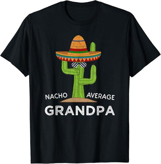 Funny Grandpa Shirt, Gift For Grandfather, Fun Hilarious Grandpa Joke Humor Funny Saying T-Shirt Menswear Casual Cotton Top