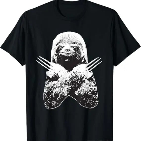 Funny Halloween Shirts For Men, Sloth Slotherine Halloween Costume Graphic Fighting T-Shirt Menswear