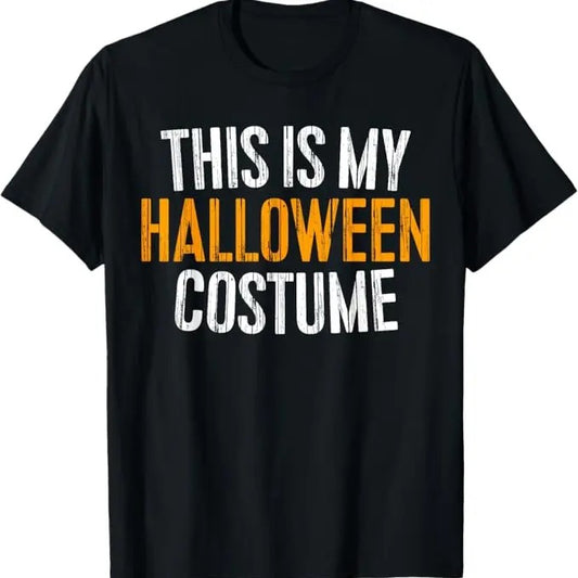 Funny Halloween Shirts For Men, This Is My Halloween Costume T-Shirt Menswear - Available from size S to 5XL