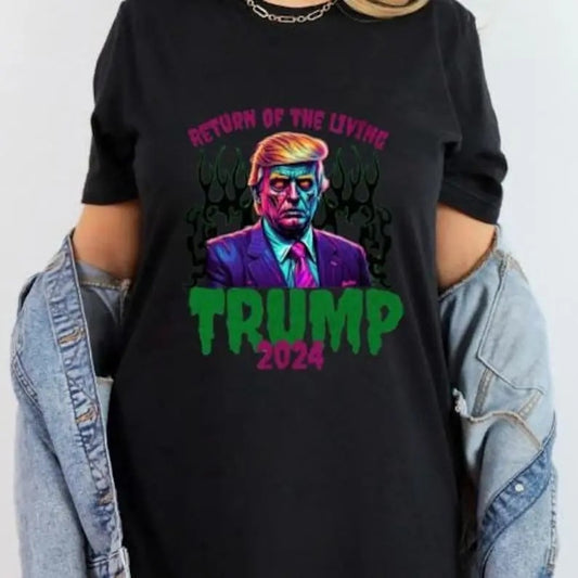Funny Halloween T-Shirt, Return of the living SweatShirt, Trumpp Halloween Hoodie