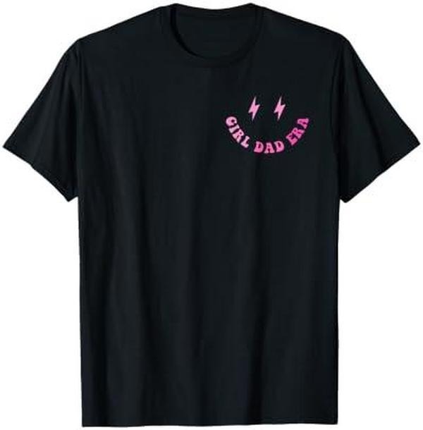 Funny In My Dad Girl Era Tee Fathers Day 2 Sided T-Shirt Hoodie, Sweatshirt | DripVista.com