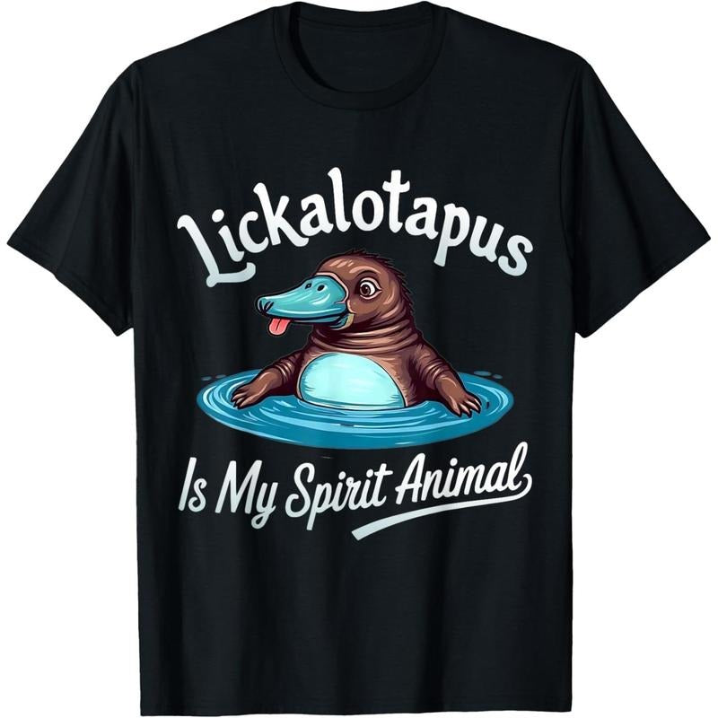 Funny Lickalotopus Is My Spirit Animal Shirt Funny Humor T-Shirt made in usa Hoodie, Sweatshirt | DripVista.com