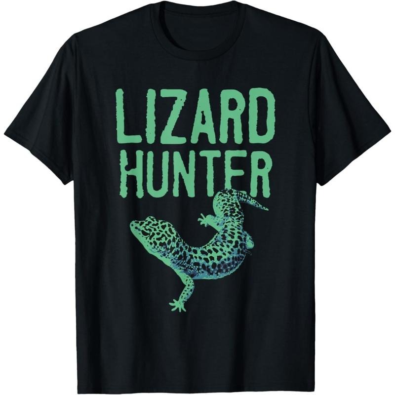 Funny Lizard Designs For Kids Men Women Reptile Herpetology T-Shirt made in usa