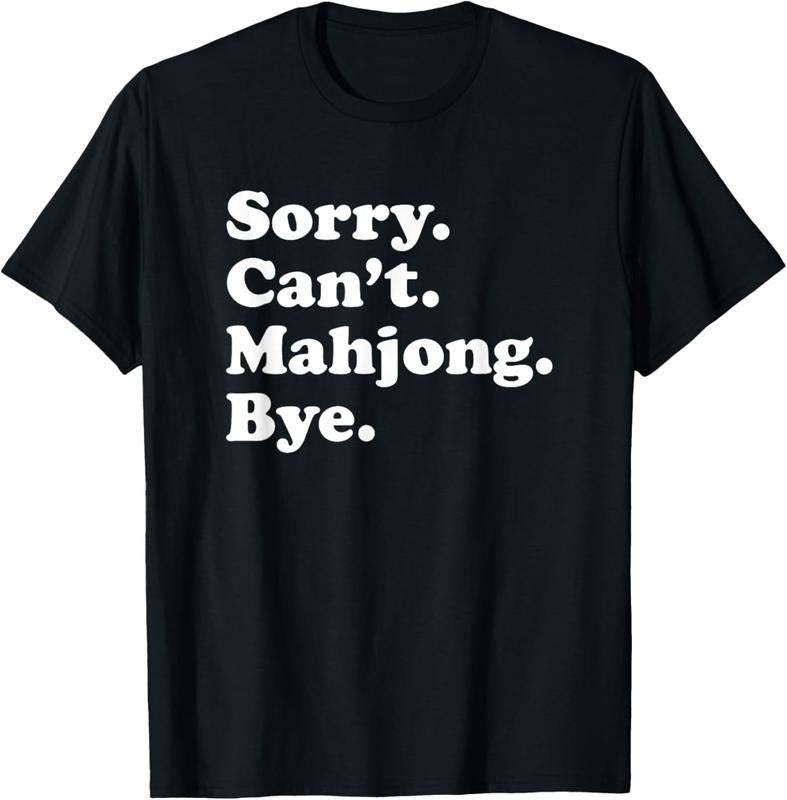 Funny Mahjong Gift for Men Women Boys or Girls T-Shirt Hoodie, Sweatshirt | DripVista.com