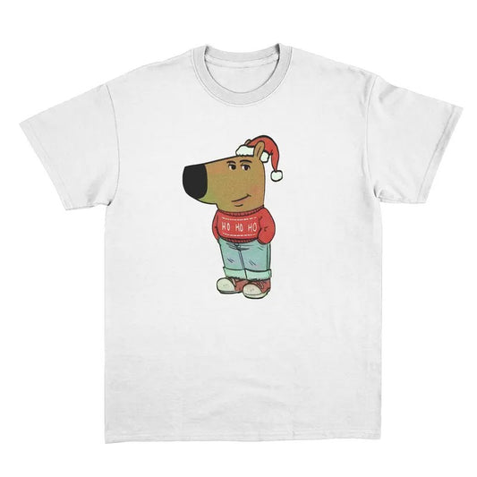 Funny Meme Chill Guy Christmas Shirt, Funny Dog Cartoon Shirt, Tik Tok Meme Shirt, Chill Guy Xmas Tee, Casual and Relaxed, Joke Tee Merch