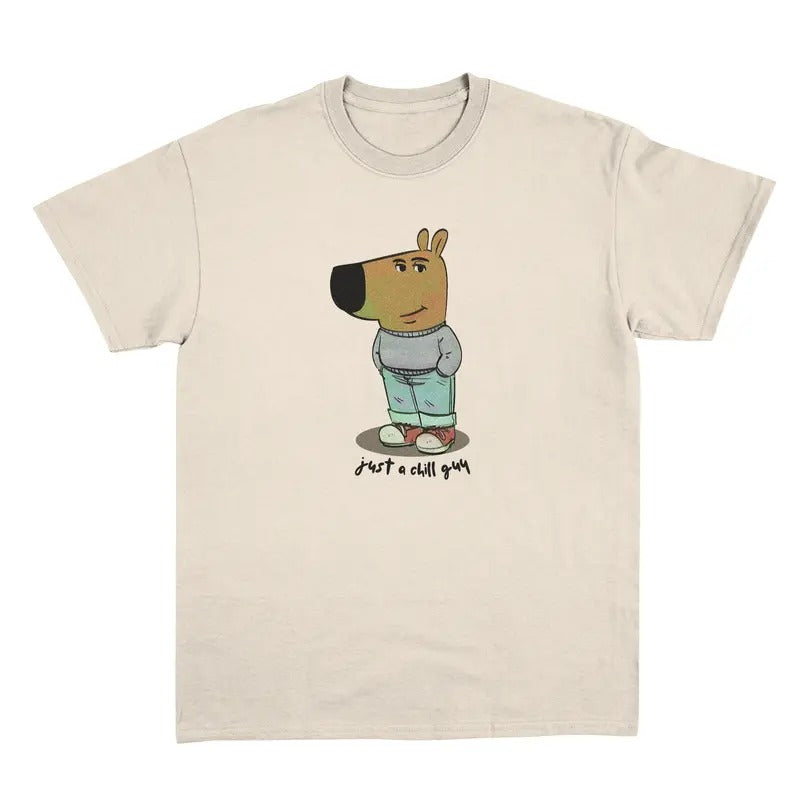 Funny Meme Just A Chill Guy Unisex Shirt, Trendy Chill Guy Meme Shirt, Animal Lover Gift, Humor Shirt