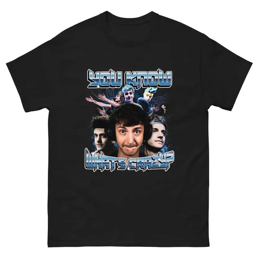 Funny Meme Low Taper Fade Shirt, You Know What's Crazy Funny Ninja Graphic Tee, Those Who Know Merch, Unisex Classic Cotton Tee