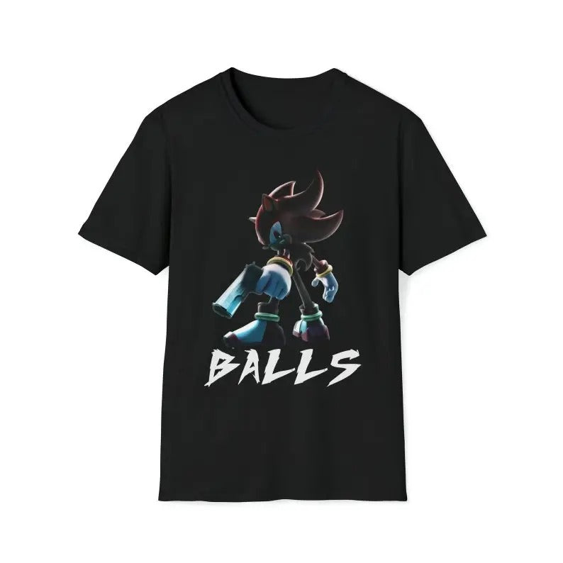 Funny Meme Shirt, Balls Shadow the Hedgehog Tee, Gift Unisex T-Shirt Casual Classic Hoodie, Sweatshirt | DripVista.com