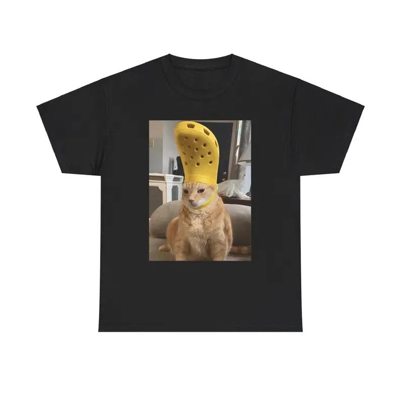 Funny Meme Shirt, Crocs Cat Tarot Card Tee, Cat Lovers Gift Unisex T-Shirt Hoodie, Sweatshirt | DripVista.com
