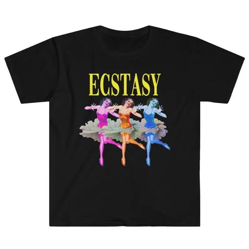 Funny Meme Shirt, Ecstasy MDMA Rave EDC Tee, Gift Unisex T-Shirt Hoodie, Sweatshirt | DripVista.com