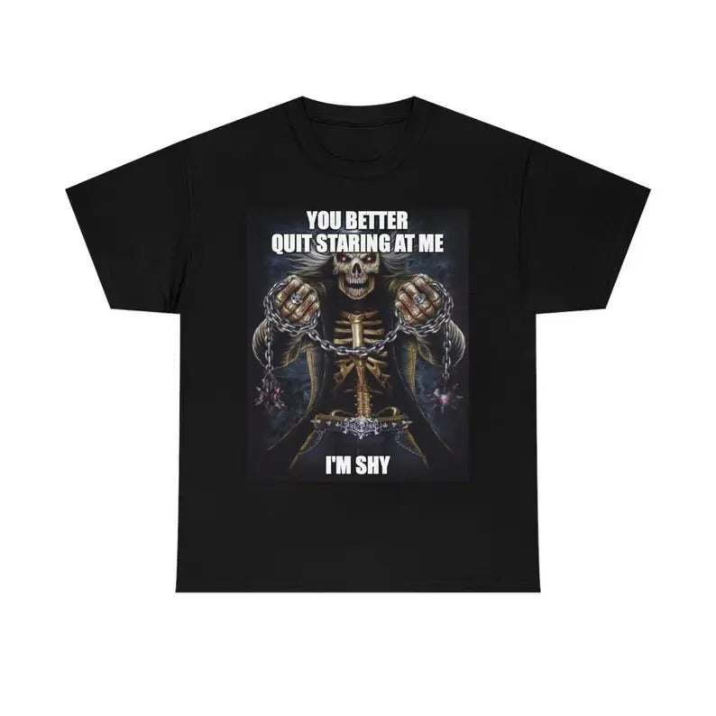 Funny Meme Shirt, Hard Bad*ss Skeleton Tee, Gift Unisex T-Shirt Hoodie, Sweatshirt | DripVista.com